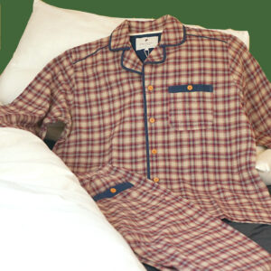 Flanell-Pyjama im irischen Country-Stil